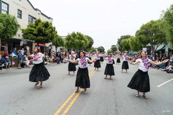 4th Of July Parade Hula Dancers 2017